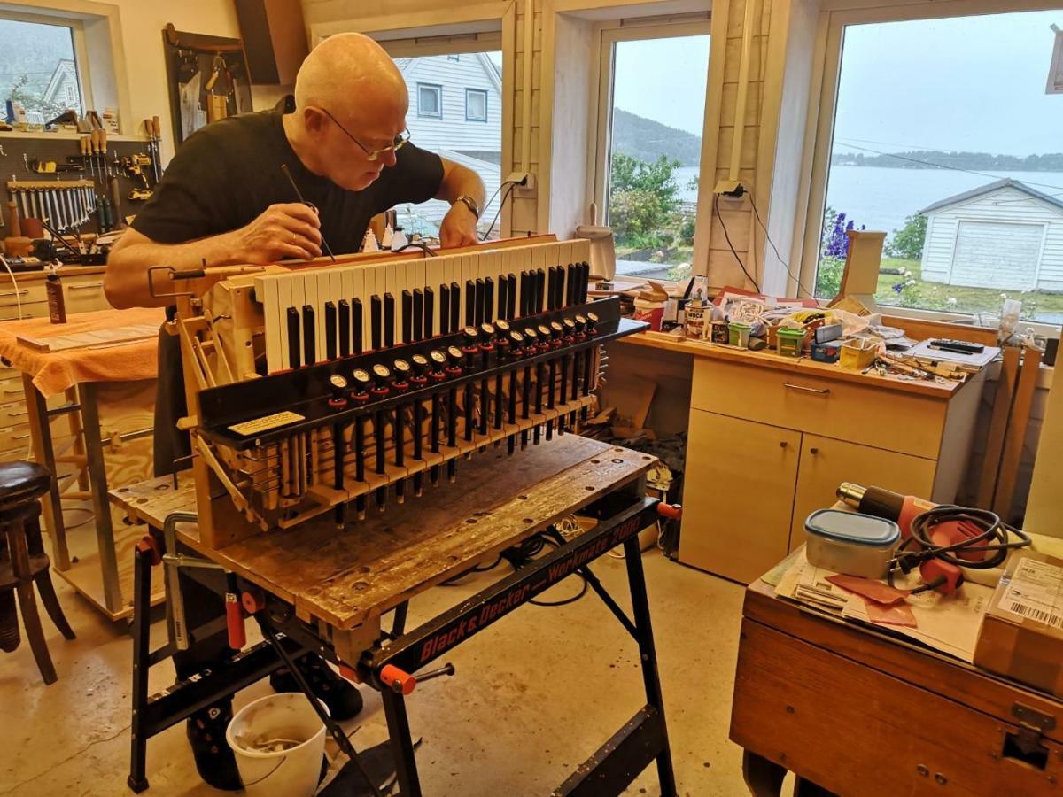 Hardanger Rom & Harmonium "The Green B&B" Herand Exterior photo